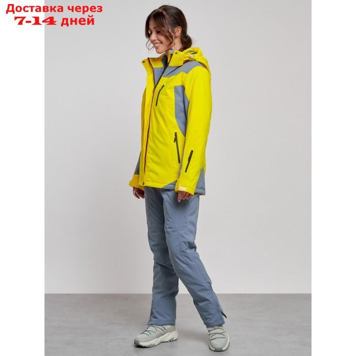 Горнолыжный костюм женский зимний, размер 44, цвет жёлтый - фото 3 - id-p226975244