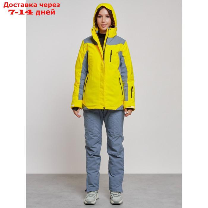 Горнолыжный костюм женский зимний, размер 44, цвет жёлтый - фото 6 - id-p226975244