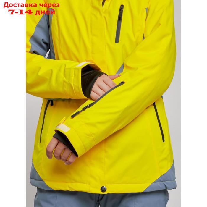 Горнолыжный костюм женский зимний, размер 44, цвет жёлтый - фото 8 - id-p226975244