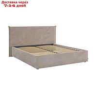 Кровать с основанием Лада 1600х2000 см латте (велюр)