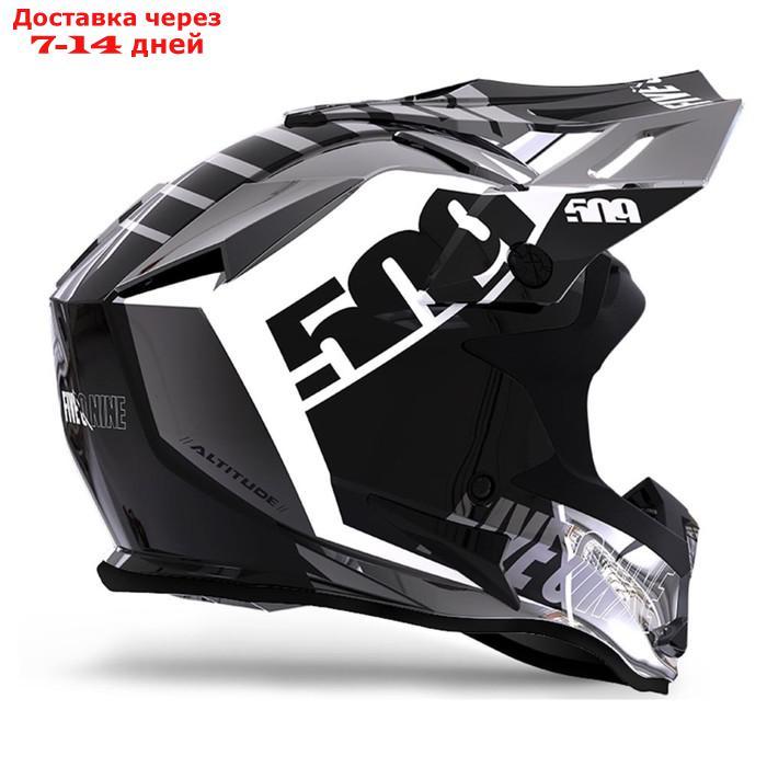 Шлем 509 Altitude Fidlock, размер 2XL, чёрный, белый, серый - фото 2 - id-p226975284