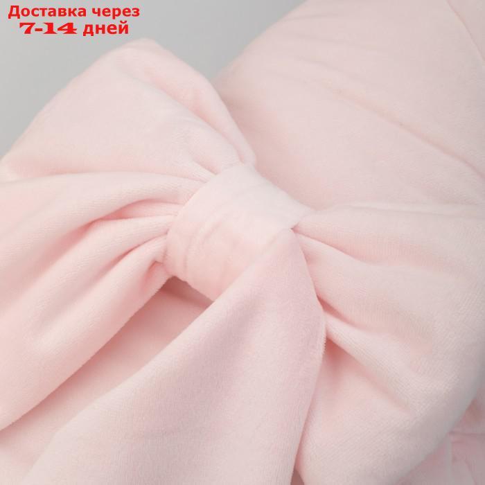 Комплект на выписку демисезонный KinDerLitto "Кроля", 5 предметов, рост 50-56 см, цвет розовый - фото 5 - id-p226939431