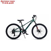 Велосипед 24'' Maxiscoo 7BIKE M300, цвет Изумруд