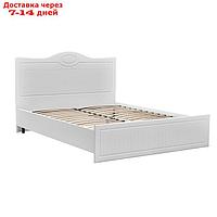 Кровать двойная "Монако", 1600×2000 мм, ортопедическое основание, цвет белый