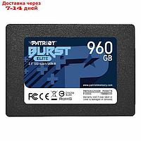 Накопитель SSD Patriot SATA III 960GB PBE960GS25SSDR Burst Elite 2.5"