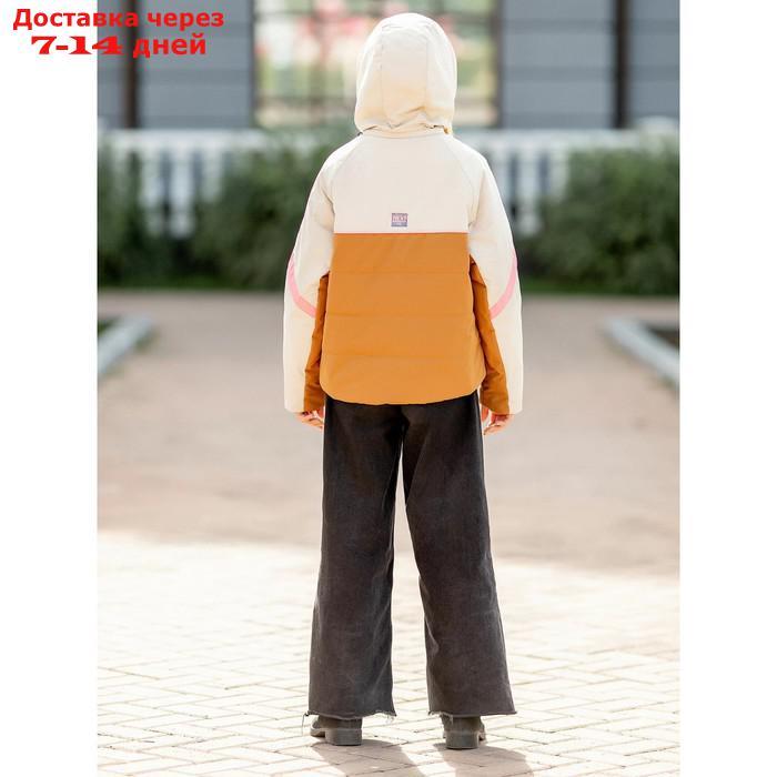 Куртка для девочки, рост 134 см, цвет экрю - фото 9 - id-p226996757