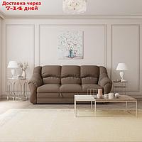 Прямой диван "Хост 1", ПЗ, механизм венеция, велюр, цвет квест 033