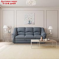 Прямой диван "Хост 1", ПЗ, механизм венеция, велюр, цвет квест 023