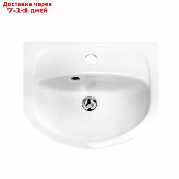 Тумба для ванной комнаты "Лада 40" белый, с раковиной "Mango 40" 20,8 х 38,6 х 80 см - фото 4 - id-p226948417