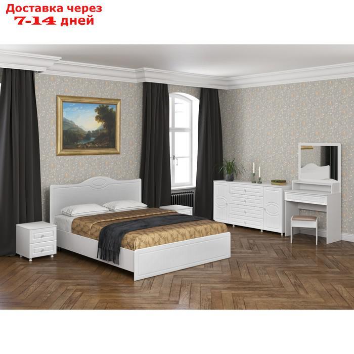 Стол с двумя ящиками "Монако", 1000×434×775 мм, цвет белый - фото 4 - id-p226948430