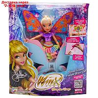 Шарнирная кукла Winx Club Bling the Wings "Стелла", с крыльями и глиттером, 24 см