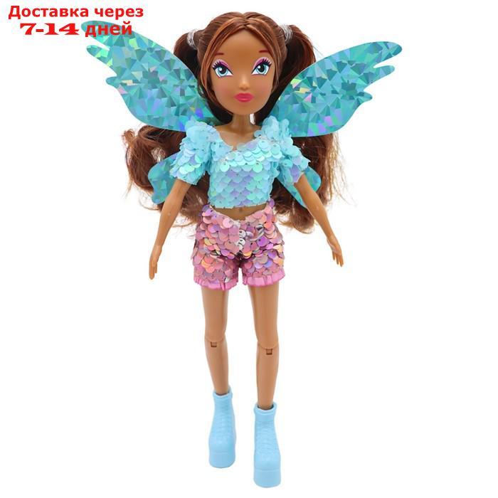 Шарнирная кукла Winx Club Magic reveal "Лейла", с крыльями, 24 см - фото 2 - id-p227001052