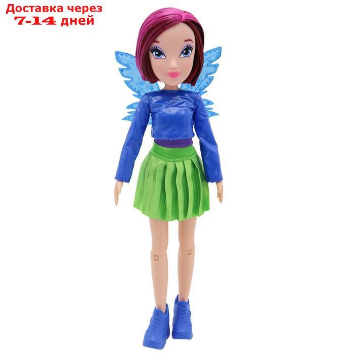 Шарнирная кукла Winx Club "Модная Текна", с крыльями, 24 см - фото 2 - id-p227001069