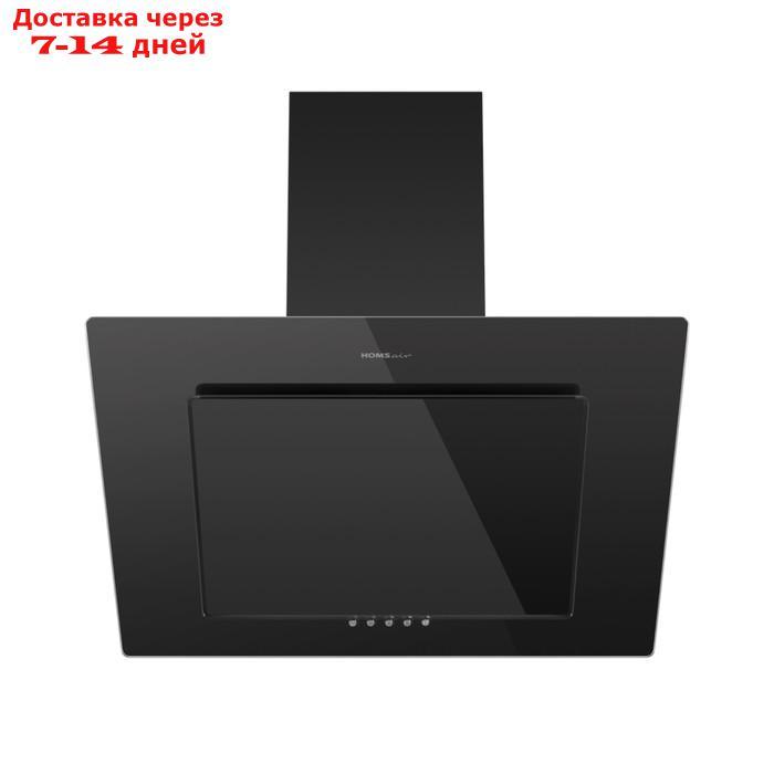 Кухонная вытяжка HOMSair ELF PUSH 60, 25 м2, 3 режима, черный - фото 5 - id-p226962206