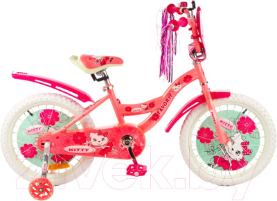 Детский велосипед FAVORIT Kitty / KIT-18RS - фото 1 - id-p227269163