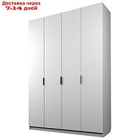 Шкаф 4-х дверный "Экон", 1600×520×2300 мм, цвет белый