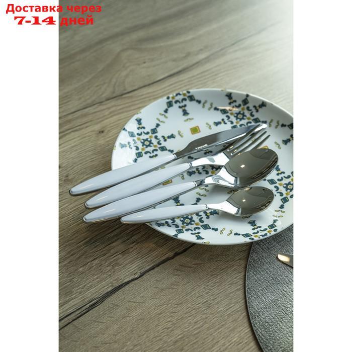Набор из 24 столовых приборов cutlery feeling, бежевые - фото 2 - id-p226977346