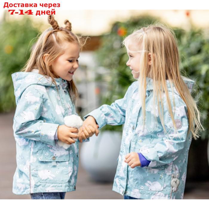 Куртка-парка для девочки, рост 86 см - фото 1 - id-p226996862