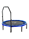 Батут для фитнеса ATLAS SPORT 122 см с ручкой на пружинах, фото 2