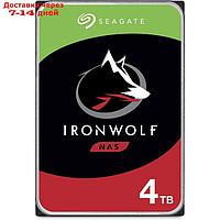 Жесткий диск Seagate SATA-III 4TB ST4000VN006 NAS Ironwolf (5400rpm) 256Mb 3.5"