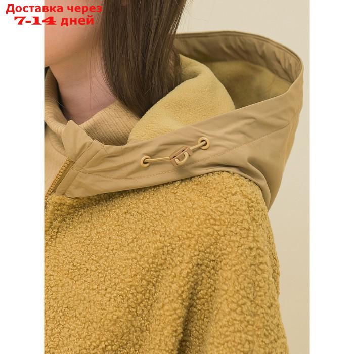 Куртка для девочек, рост 122 см, цвет бежевый - фото 8 - id-p226969946