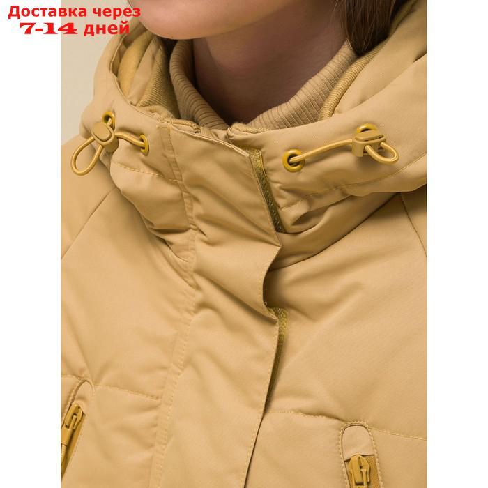 Куртка для девочек, рост 110 см, цвет бежевый - фото 8 - id-p226969948