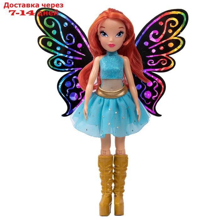 Шарнирная кукла Winx Club BTW Scratch Art Wings "Блум", с крыльями для скретчинга, 24 см - фото 2 - id-p227001138