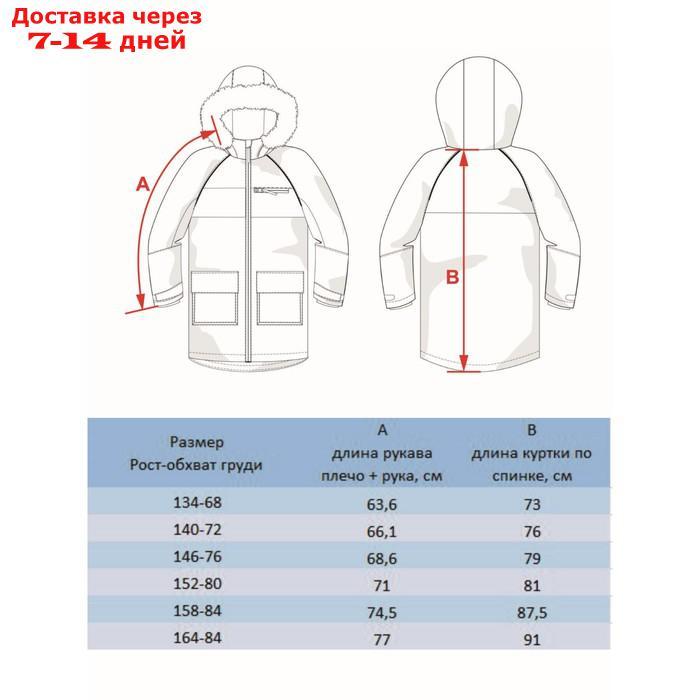 Ветровка-пыльник для девочки, рост 164 см, цвет нежно-голубой - фото 4 - id-p226996945