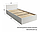 Односпальная кровать Мори КРМ 900.1 цвет белый, фото 5