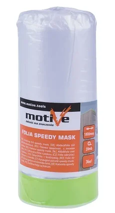 Укрывной материал (плёнка) Motive Speedy Mask, 1,8 м х 20 м, Польша, фото 2