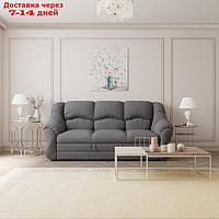 Прямой диван "Хост 1", ПЗ, механизм венеция, велюр, цвет квест 026