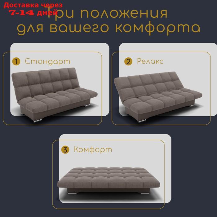 Прямой диван "Финка", ППУ, механизм книжка, велюр, цвет квест 032 - фото 2 - id-p226991990