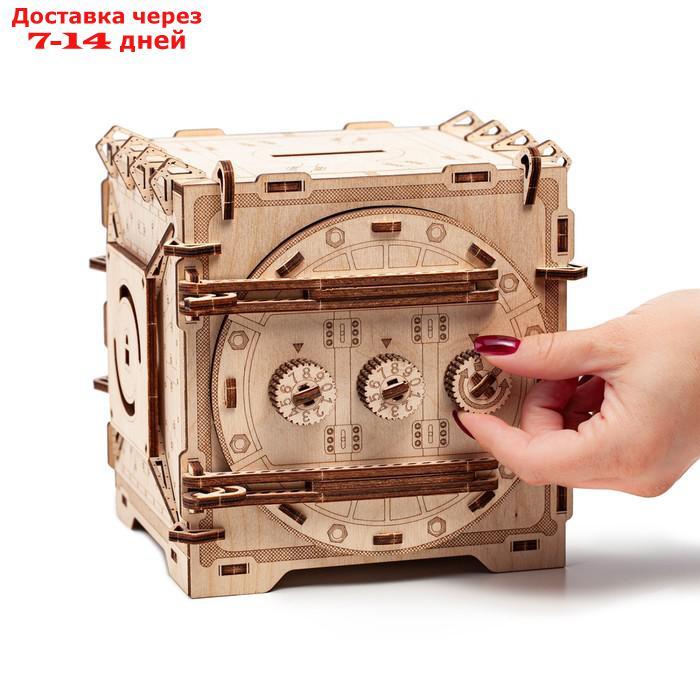 Модель сборная Drovo "Сейф с кодовым замком", механическая - фото 10 - id-p226964343