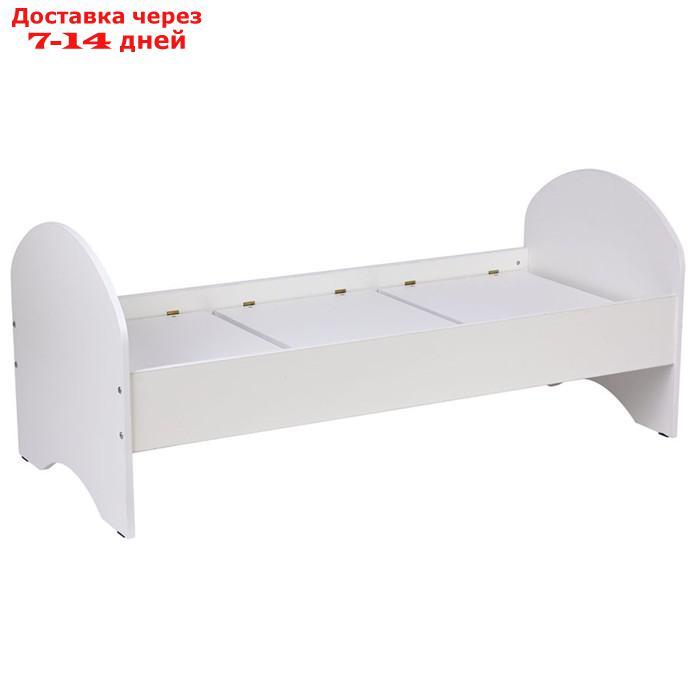 Кроватка детская Фея, цвет белый, 140х60 см - фото 7 - id-p226964352