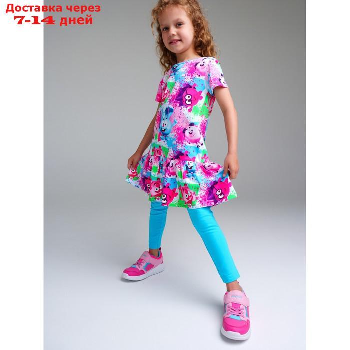Комплект для девочки: платье, леггинсы, рост 116 см - фото 1 - id-p227001265