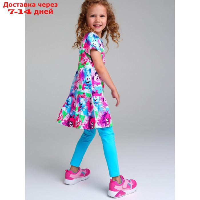 Комплект для девочки: платье, леггинсы, рост 116 см - фото 7 - id-p227001265