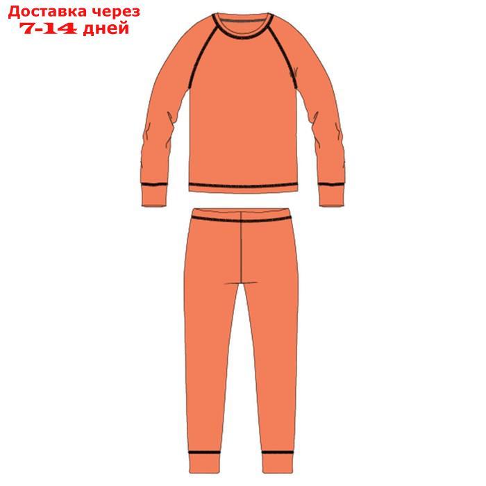 Термокомплект для девочки: брюки, толстовка, рост 98 см - фото 5 - id-p227001541