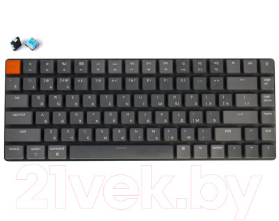 Клавиатура Keychron K3 Blue Switch RGB / K3E2 - фото 2 - id-p227270246