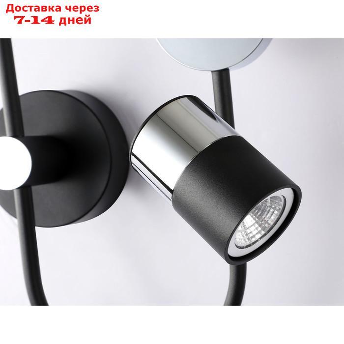 Настенный светодиодный светильник со сменной лампой 11Вт 4200K+GU10 424x275x100 мм - фото 5 - id-p227006975