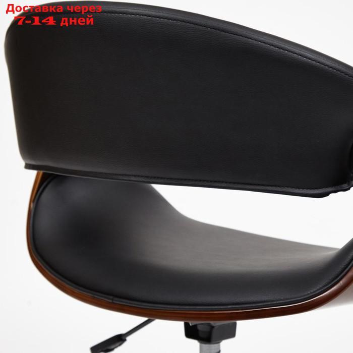 Кресло для руководителя BEND орех, экокожа черный - фото 3 - id-p226966671