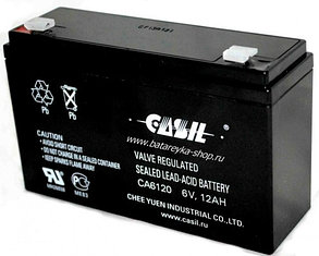 12 Ah  12 V Аккумулятор для ИБП CASIL CA6120