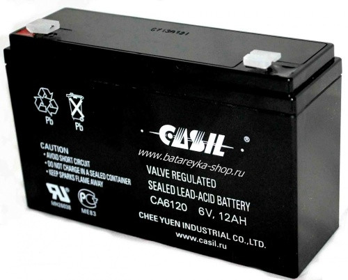 12 Ah 12 V Аккумулятор для ИБП CASIL CA6120 - фото 1 - id-p227271515