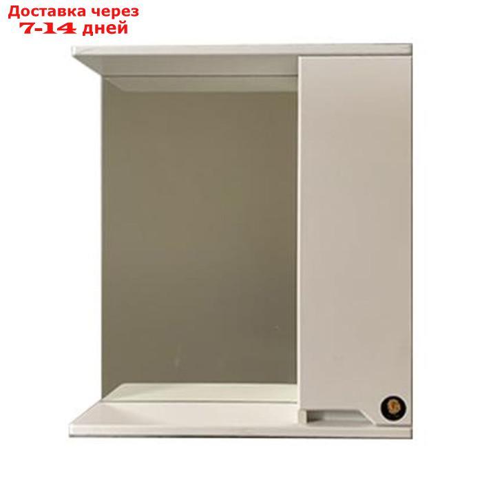 Шкаф-Зеркало AGATA АШ60-604 Палермо 60 правый, 1 ящик 15,1 х 60 х 70 - фото 1 - id-p226992216