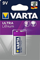 Элемент питания VARTA Ultra 9V/6FR61 Lithium 9V Bl.1