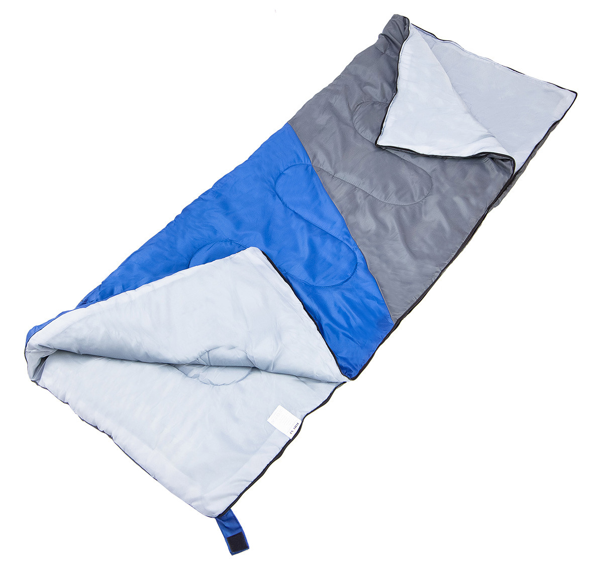 Спальный мешок ACAMPER BRUNI 300г/м2 (gray-blue) - фото 3 - id-p227271642
