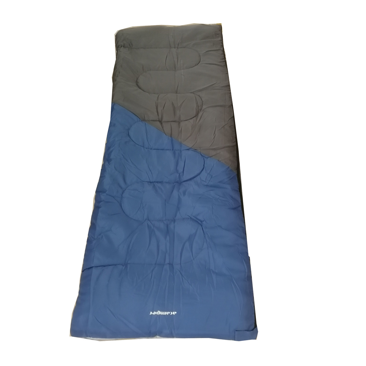 Спальный мешок ACAMPER BRUNI 300г/м2 (gray-blue) - фото 6 - id-p227271642