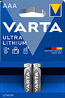 Элемент питания VARTA Ultra AAA/FR3 Lithium 1,5V Bl.2