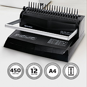 Переплетная машина для пластиковой пружины BRAUBERG