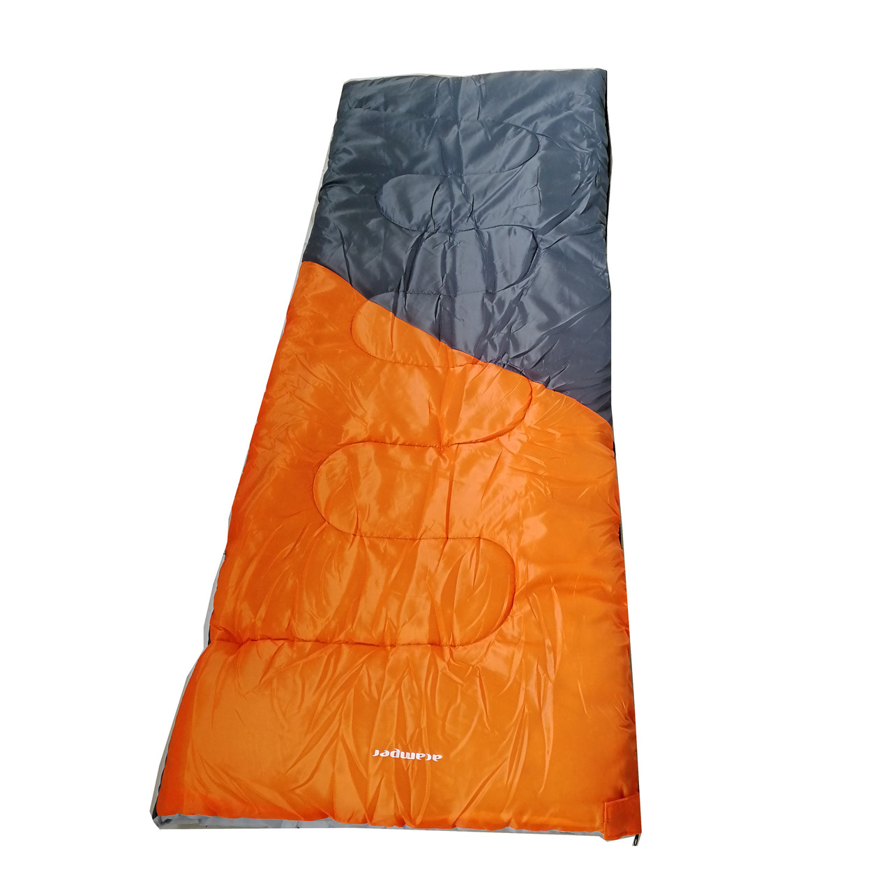 Спальный мешок ACAMPER BRUNI 300г/м2 (gray-orange) - фото 6 - id-p227277302