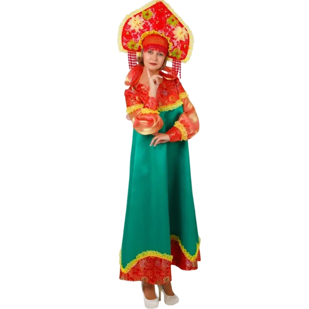 Карнавальный костюм для взрослых Лето ''Алое'' - фото 1 - id-p227271651